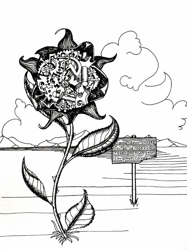 J'aime deux choses, 1982, Tusche-Papier, 21x30.jpg